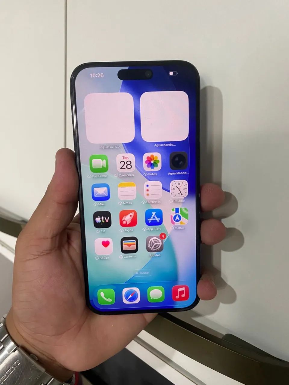 iphone 15 pro max 256 gb Face ID ok tudo ok ( apenas tela trocada