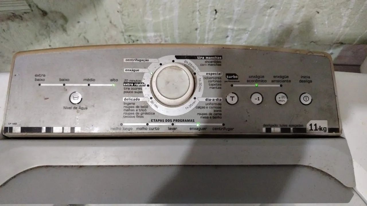 Máquina 11kg funcionando perfeitamente 