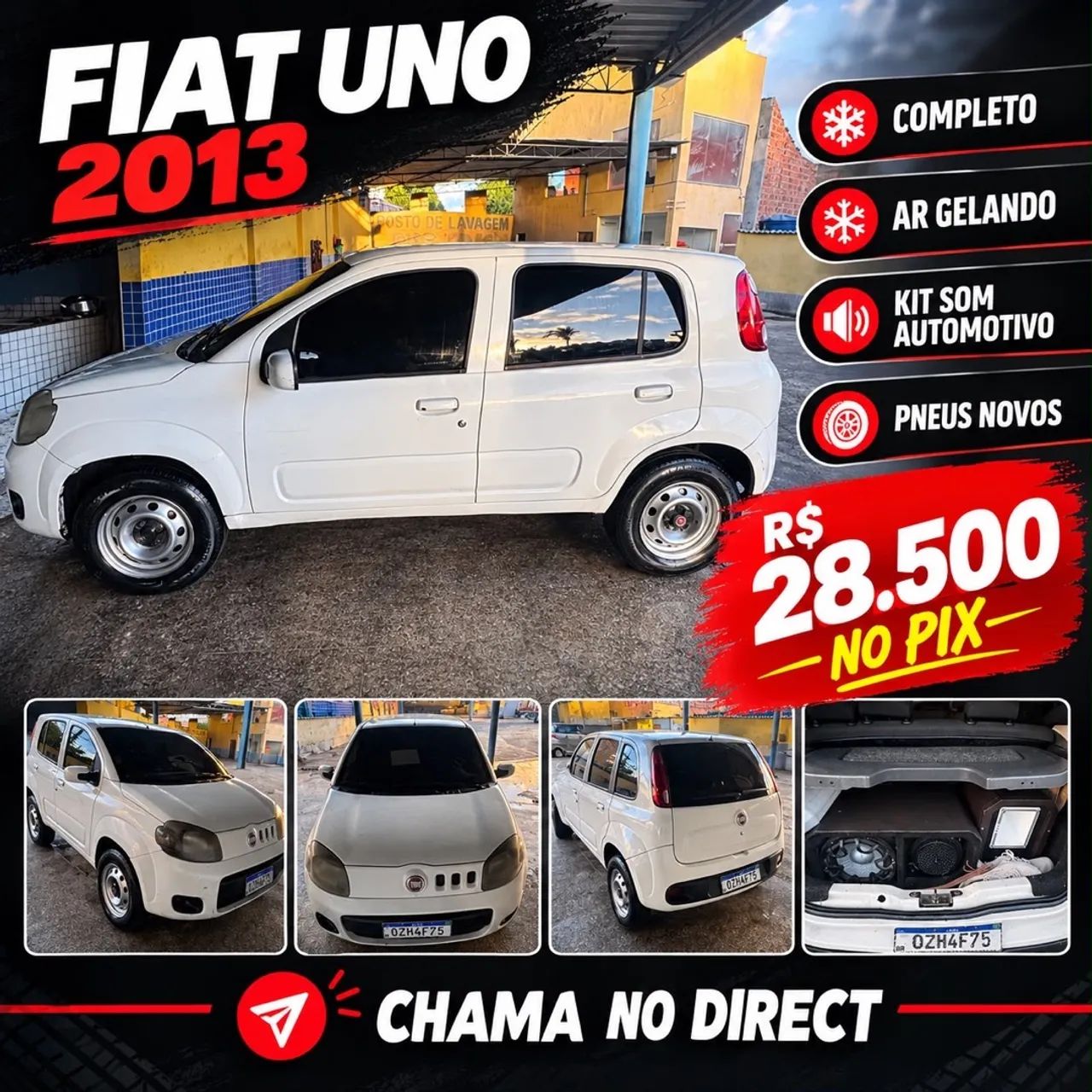 Fiat Uno VIVACE/RUA 1.0 EVO FIRE FLEX 8V 5P 2014