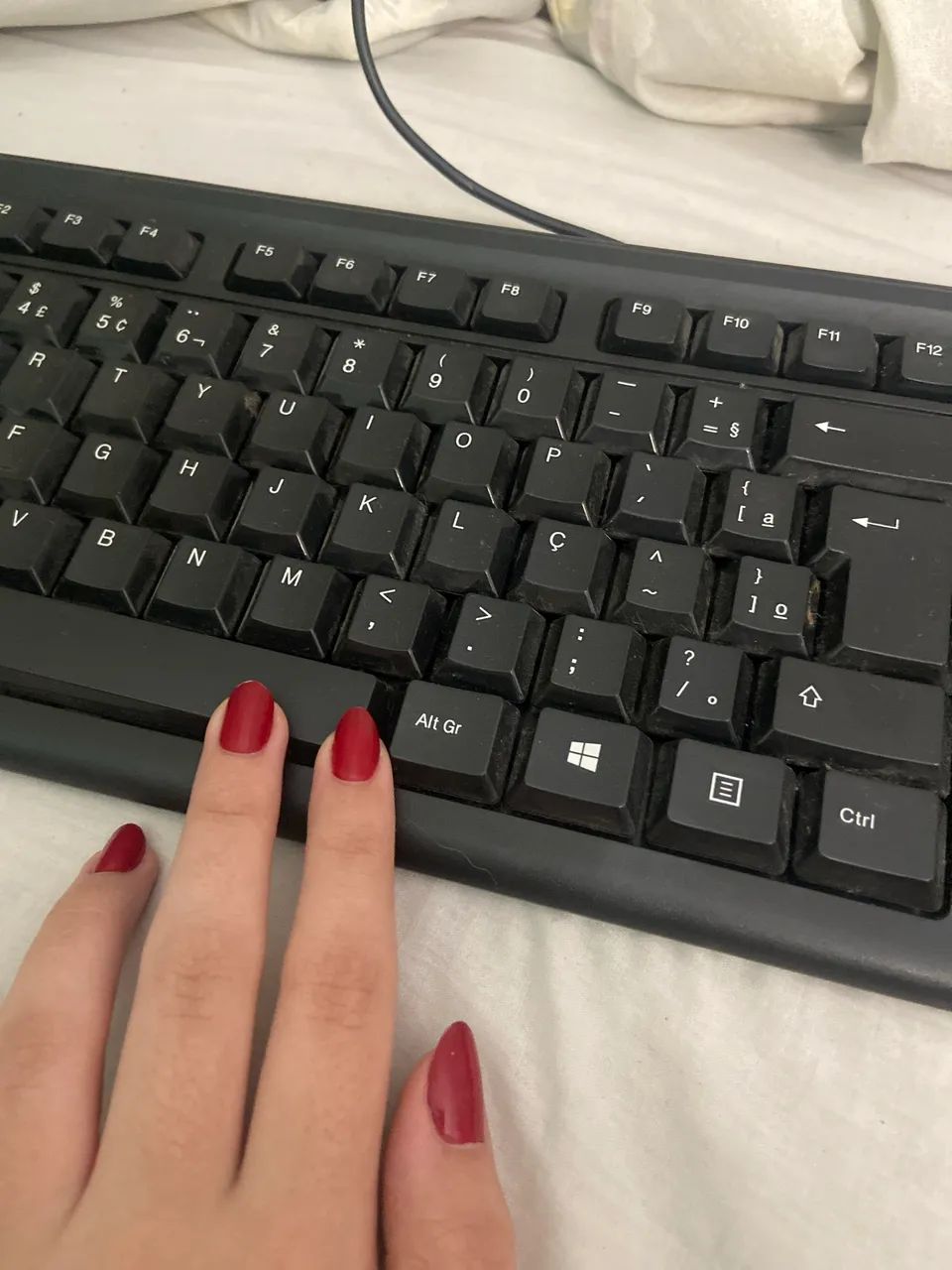 Teclado HP com Fio - Funcionando - Com Caixa - Foto 3