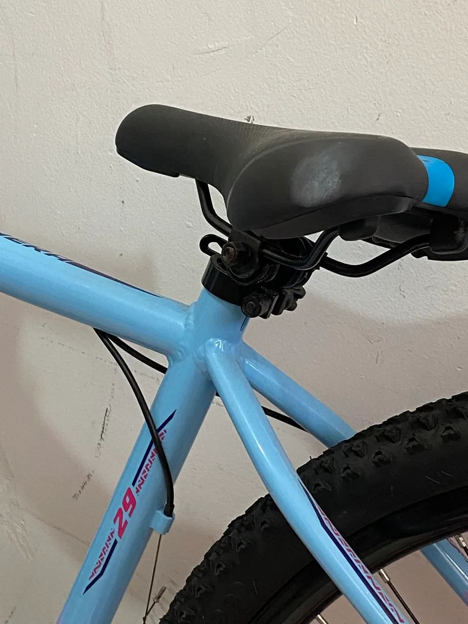 Bicicleta Absolute Aro 29 Feminina Azul/Rosa - NOVA, SEM USO - Foto 2