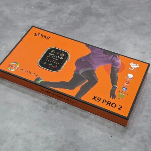 Lacrado AMOLED  Relógio Smartwatch X9 Pro 2 (IP68, NFC e assistente de voz) - Foto 2