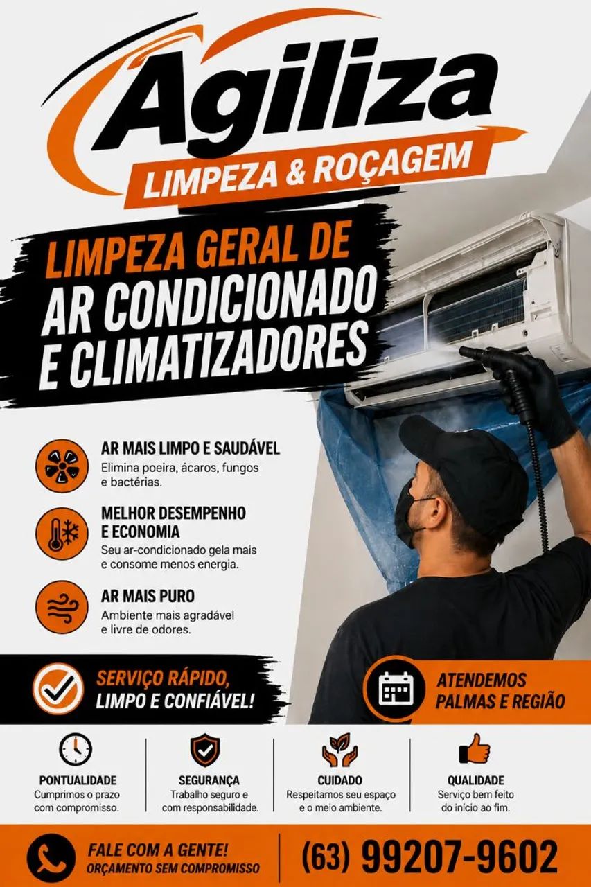 Limpeza/ higienização Ar Condicionado 