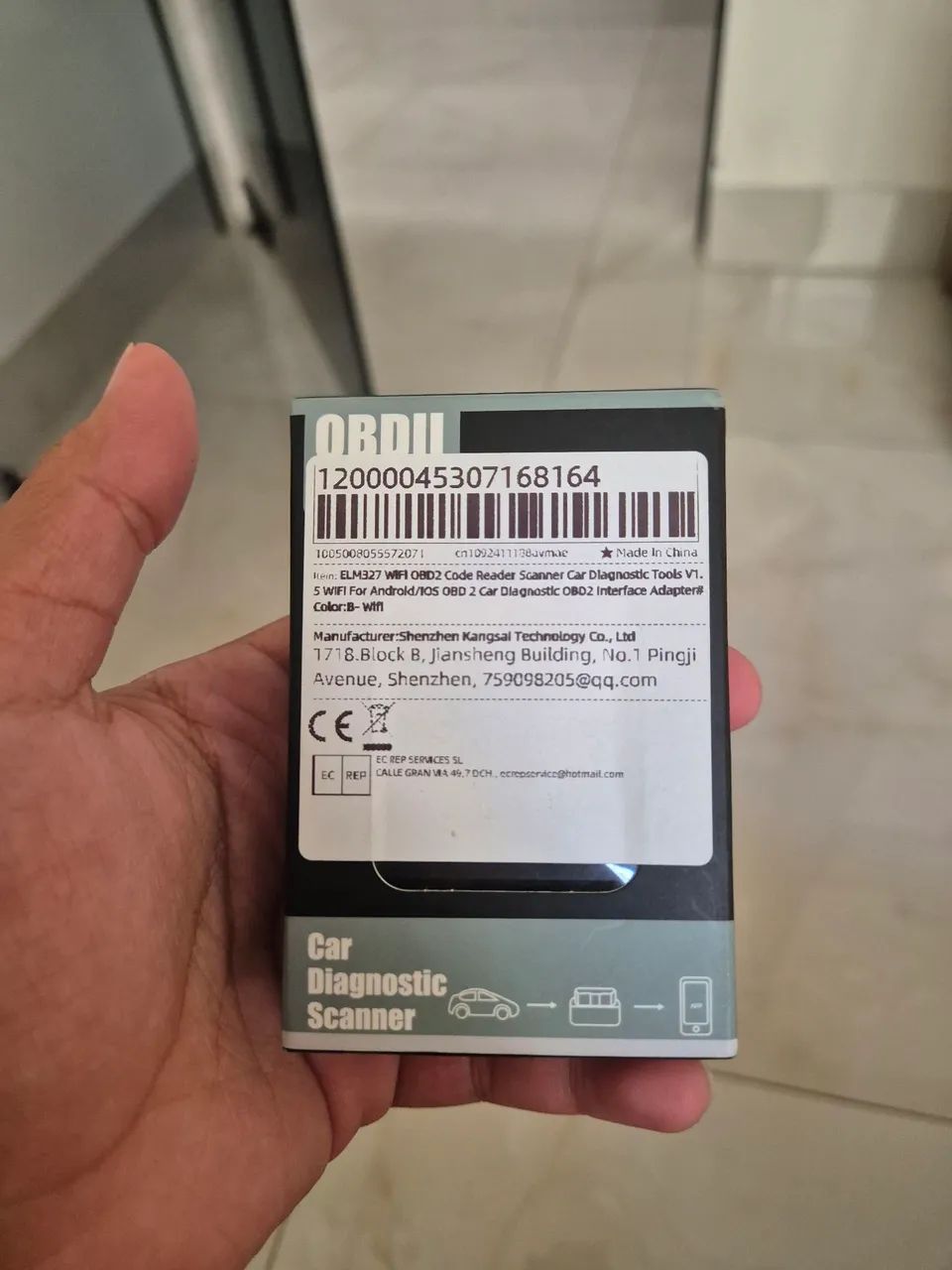 Scanner automotivo OBD2 Wi-fi  - Foto 4