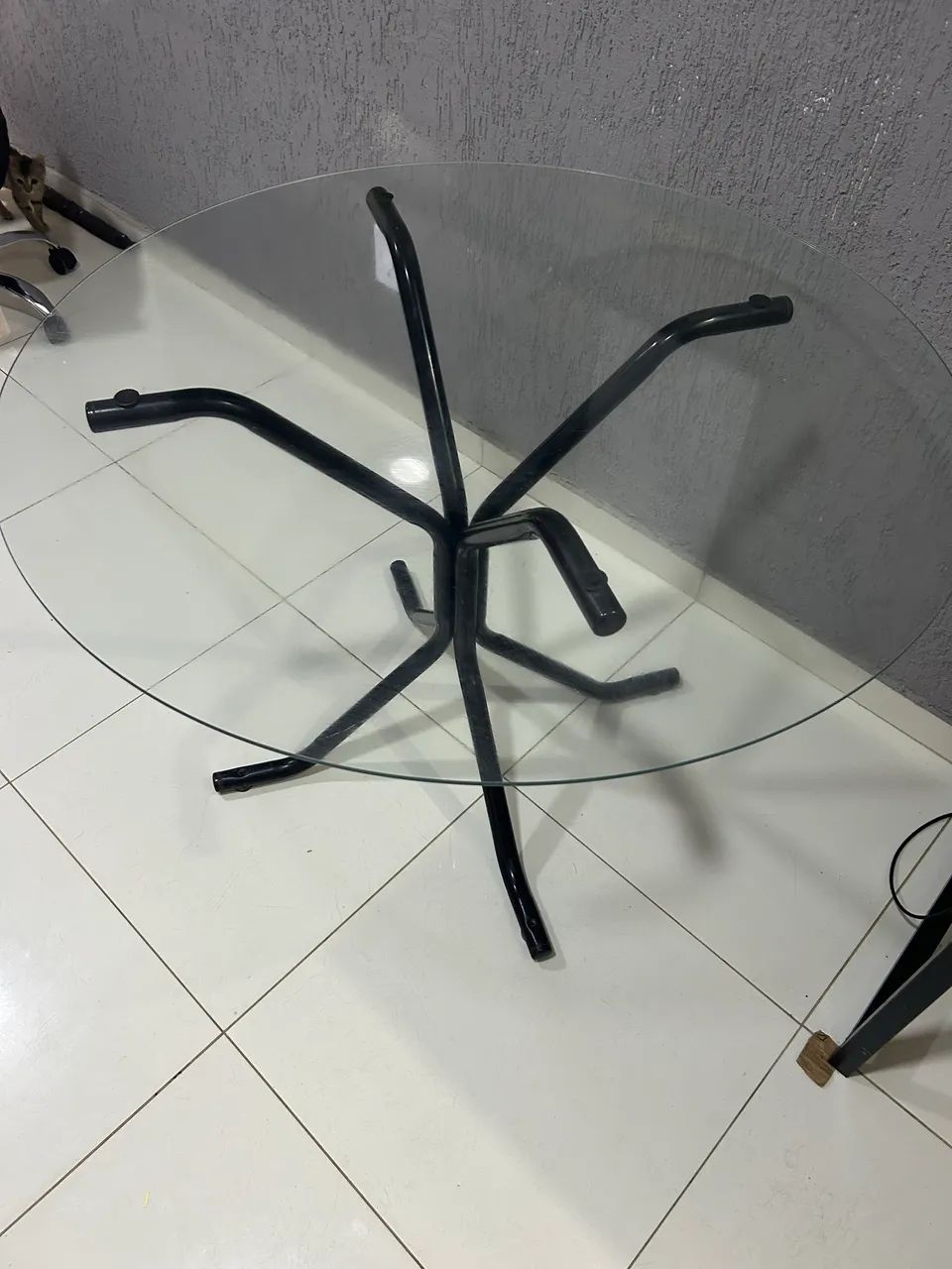 Vendo mesa de vidro - Foto 2