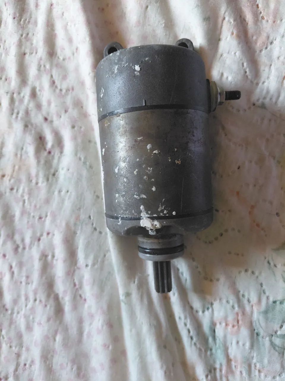 Cabeçote e motor de partida da 160 e testar.