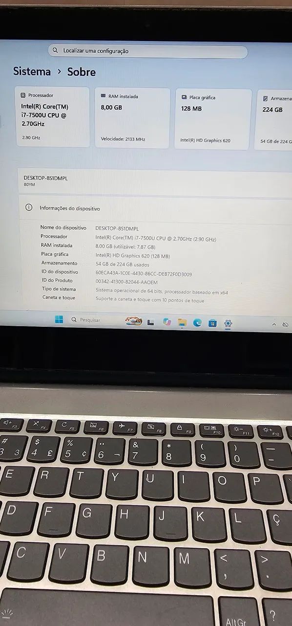 Notebook Lenovo Yoga i7 de 7ª Geração  - Foto 3
