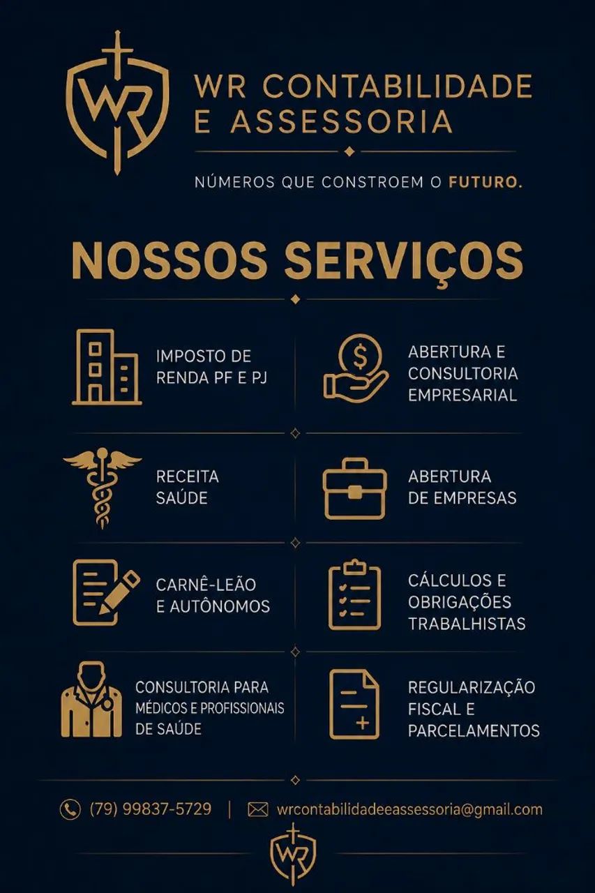 CONTADOR - IRPF/MEI/ME/DECORE E MUITO MAIS SERVIÇOS CONTÁBEIS 