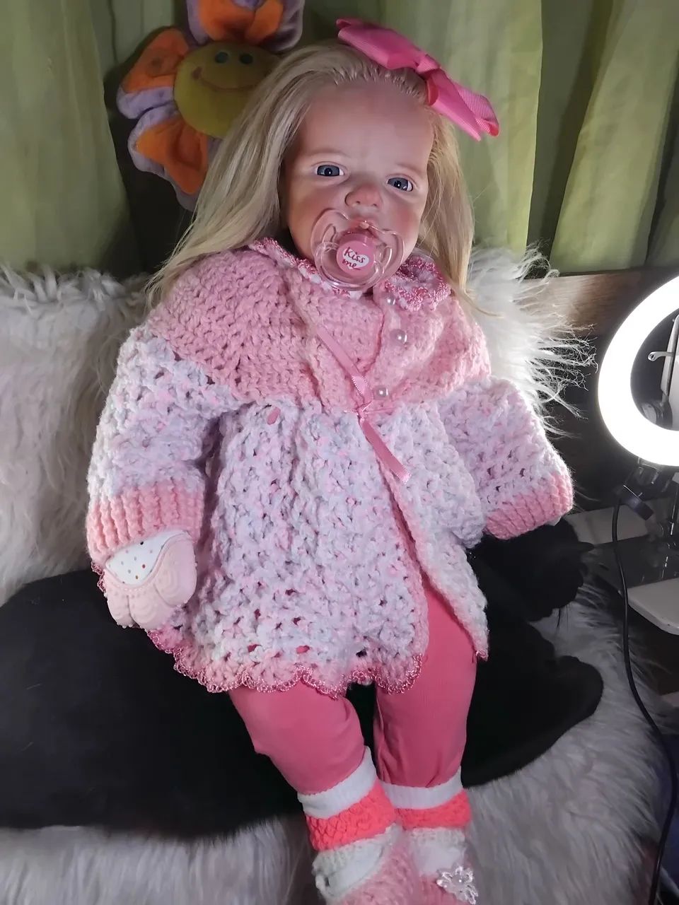 Bebê  Reborn realista terapêuticos 60 cm nova
