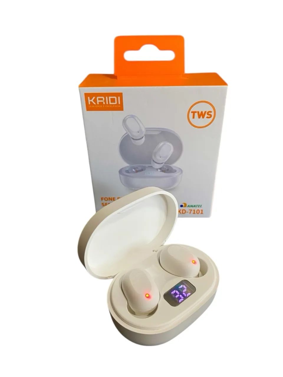 FONE DE OUVIDO BLUETOOTH KAIDI KD-7101 - Foto 4