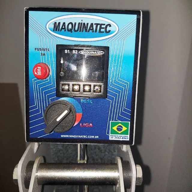 Prensa térmica Maquinatec 60x40 manual 127v completa com cavalete - Foto 5