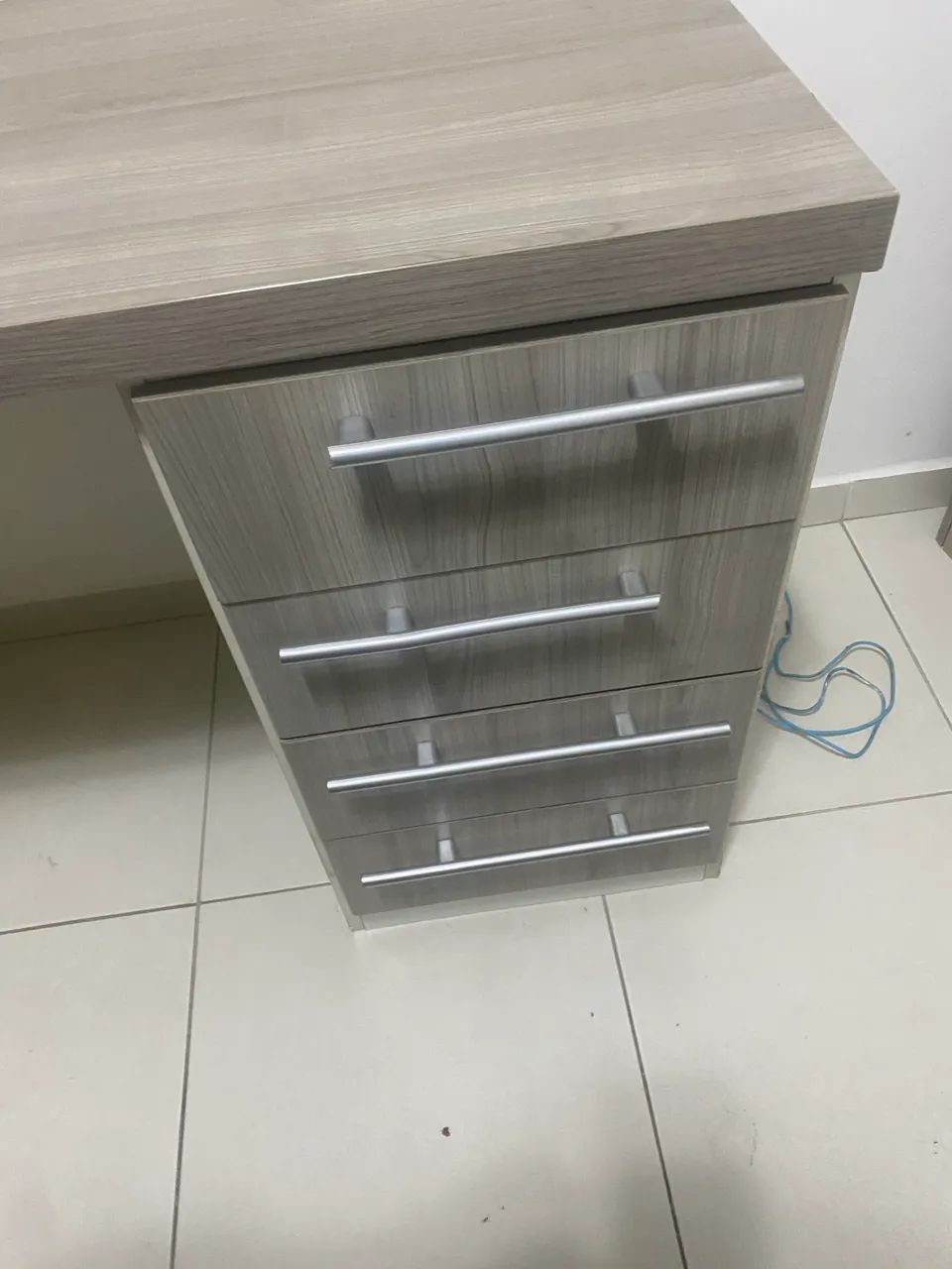 Escrivaninha escritório com gavetas - Foto 3