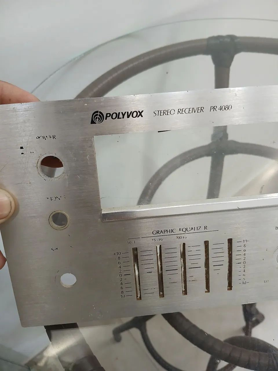 Painel frontal Receiver Polyvox 4080 - Foto 2