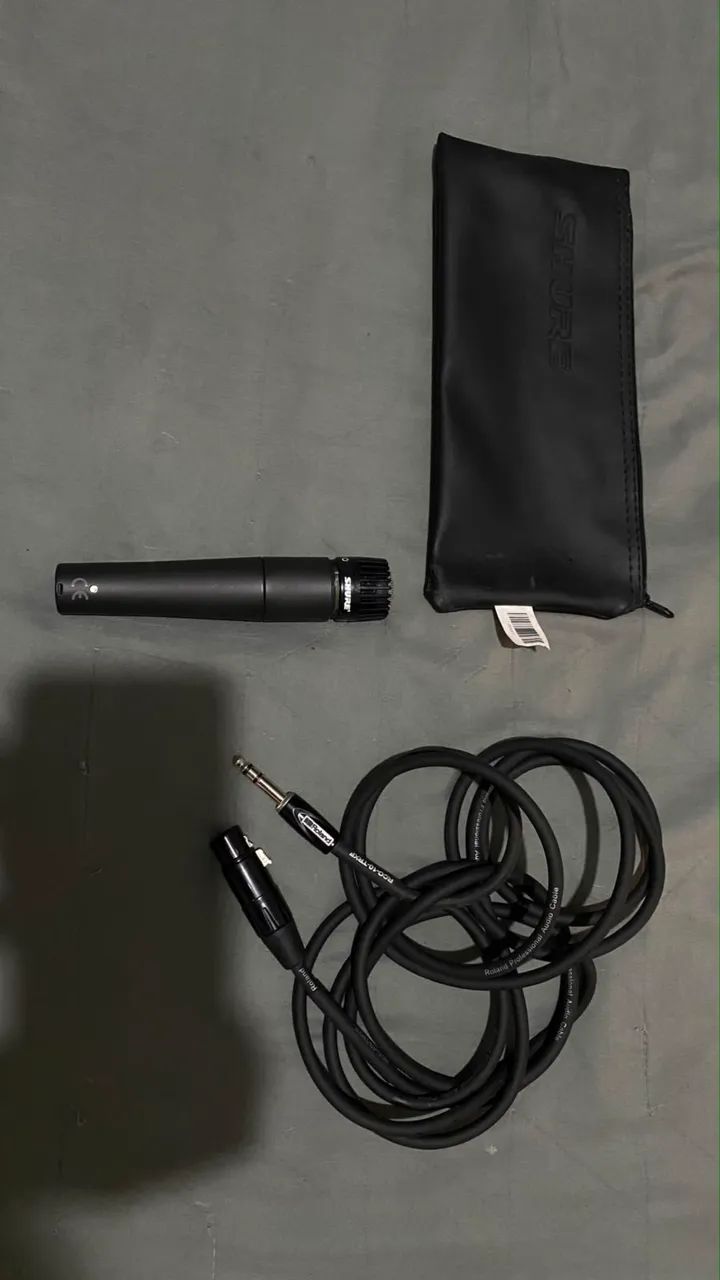 Microfone Dinâmico Shure Sm57 - Foto 5