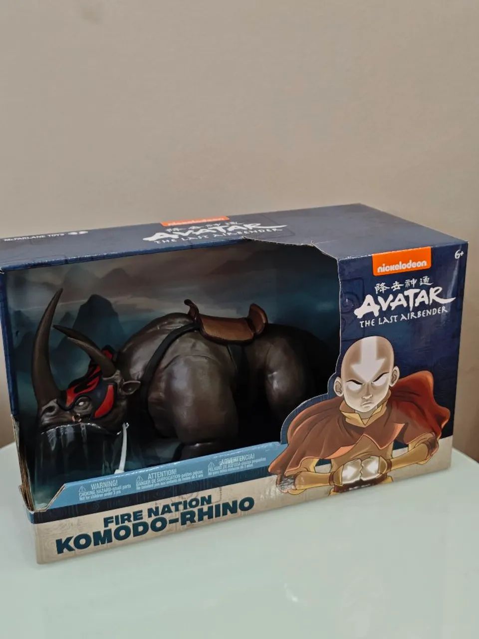 Fire nation komodo-rhino avatar MacFarlane toys 
