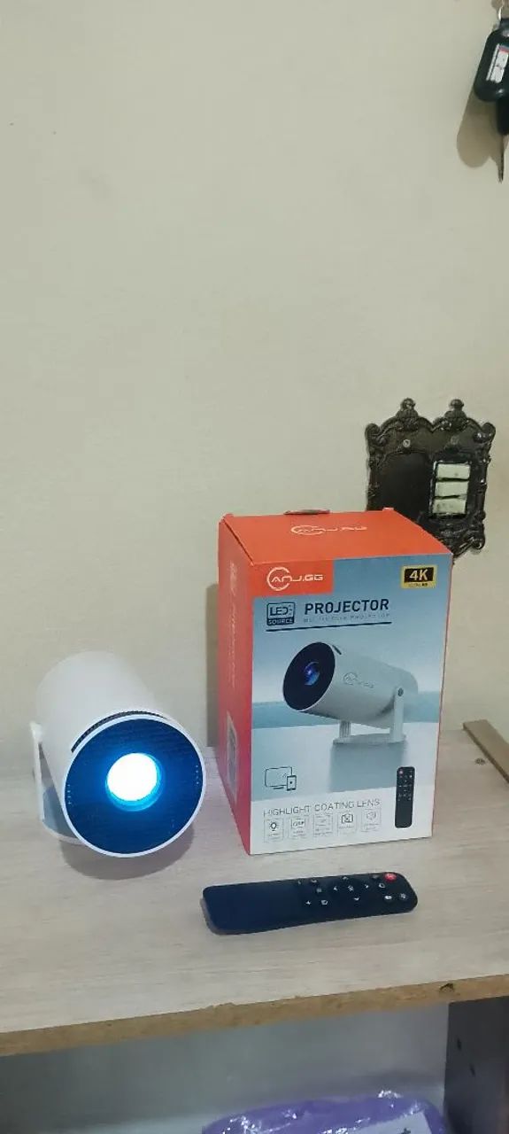 Projetor mais tela - Foto 2
