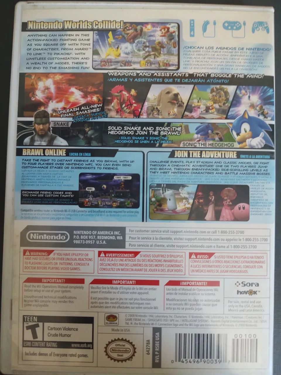 Super Smash Bros Brawl - Foto 2
