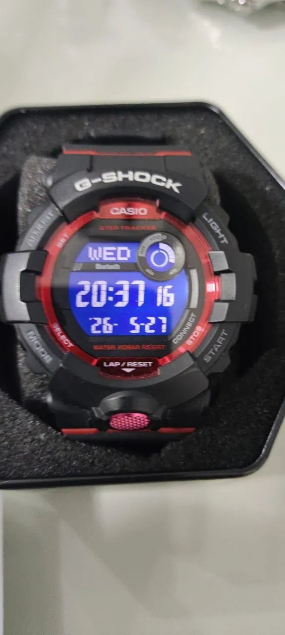 Relógio G-Shock G- Squad GBD-800-1DR Bluetooth - Foto 2