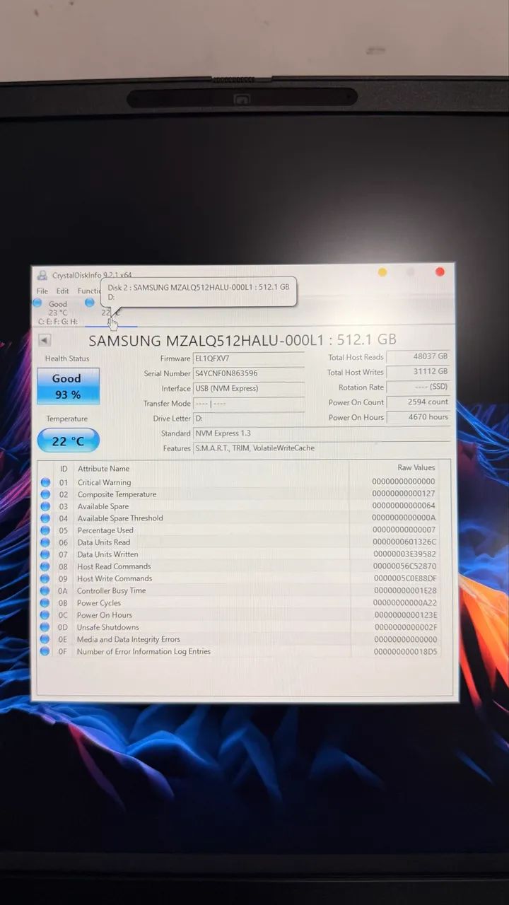 Nvme 512GB - Foto 3
