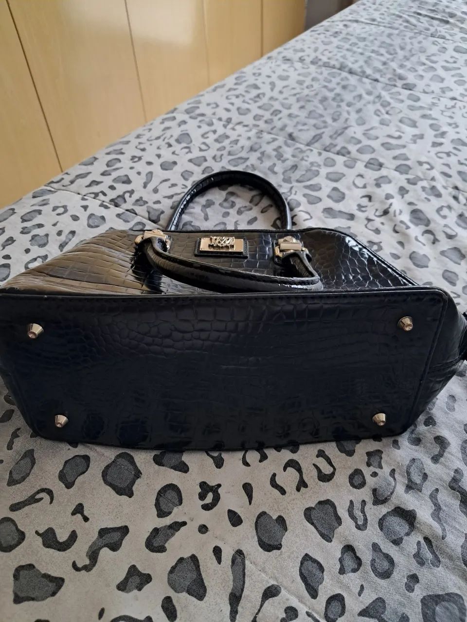 Bolsa de couro Moschino - Foto 3