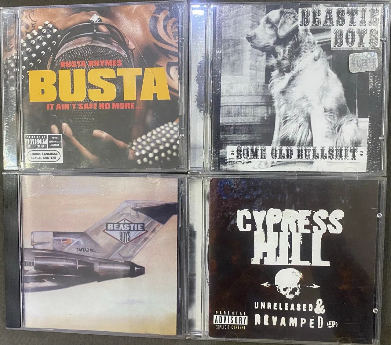 Cds punk, rock, metal. Valores na descrição 