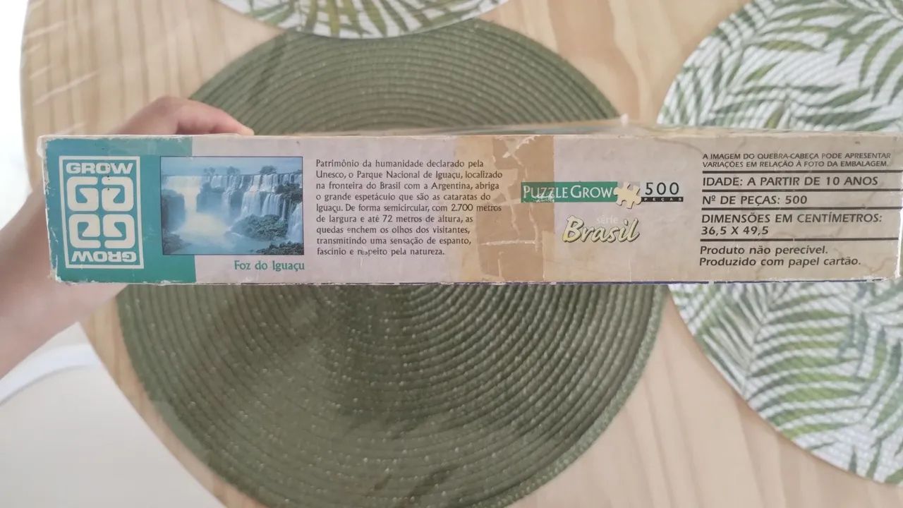 Quebra cabeça 500 peças Foz do Iguaçu  - Foto 3