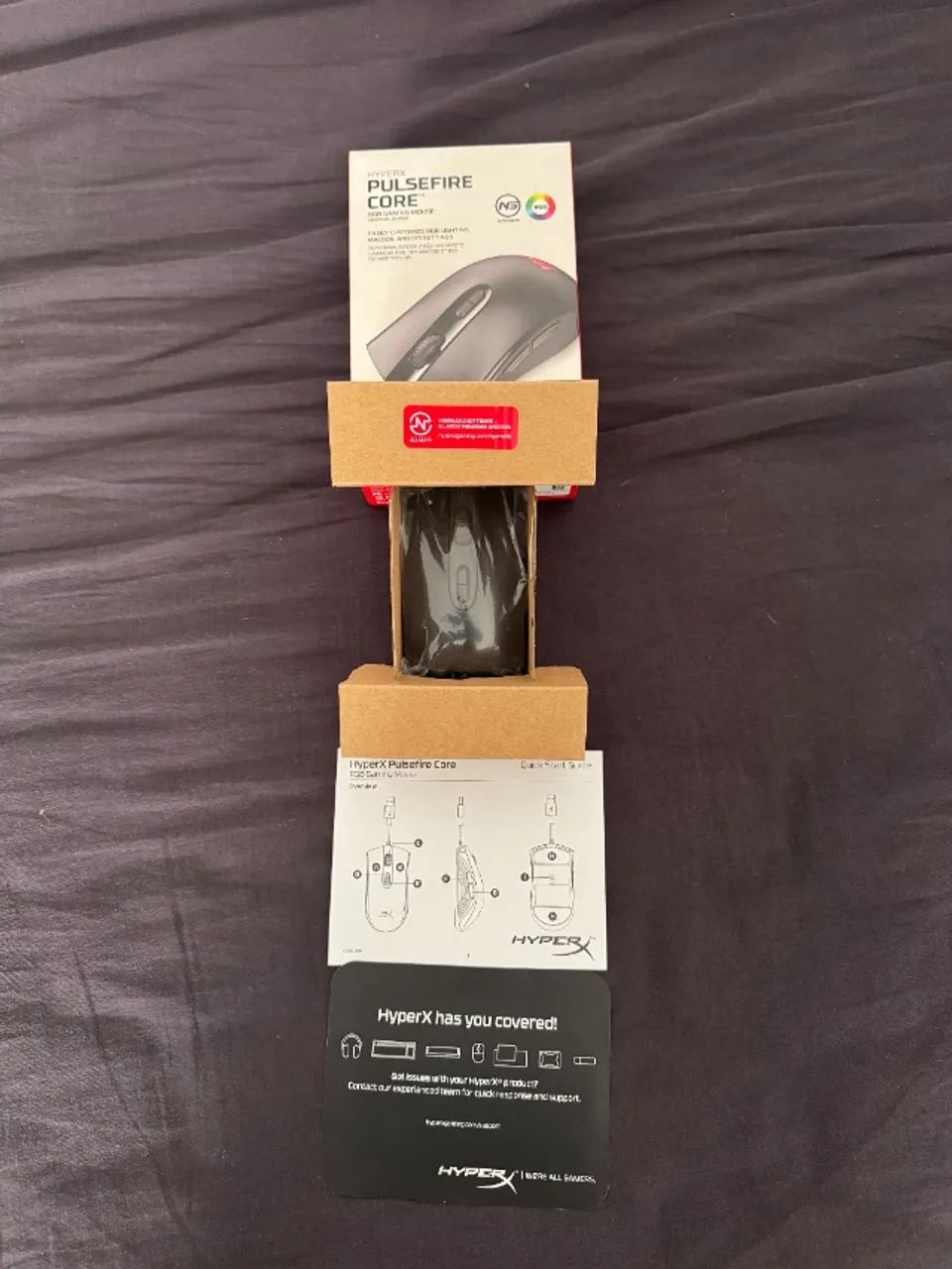 MOUSE HYPERX PULSEFIRE CORE RGB - Foto 2