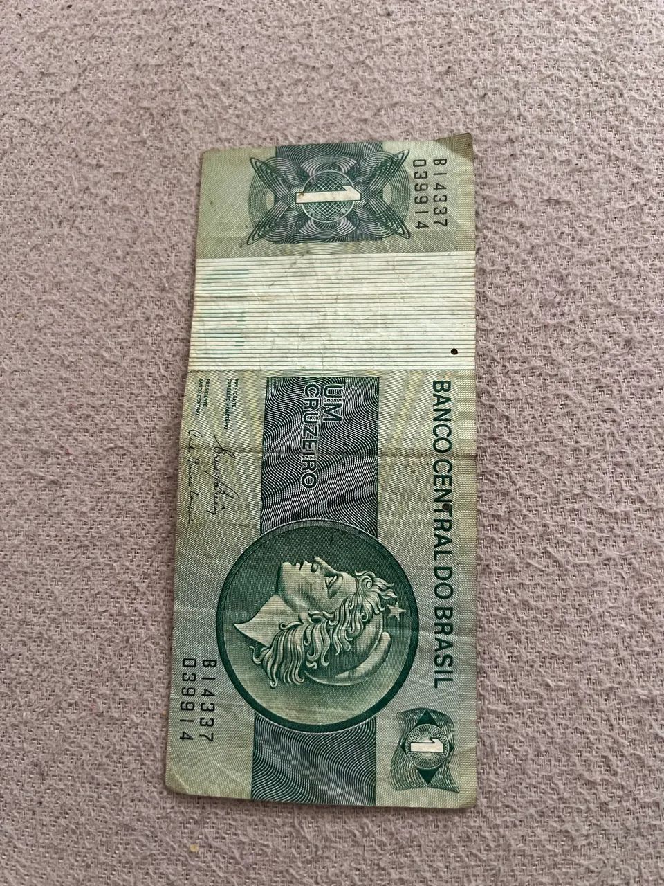 Nota de 1 (um) cruzeiro 