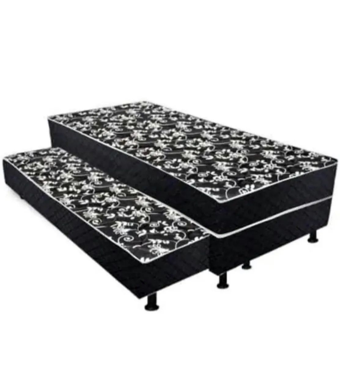 Cama Box com auxiliar//Disponível!!