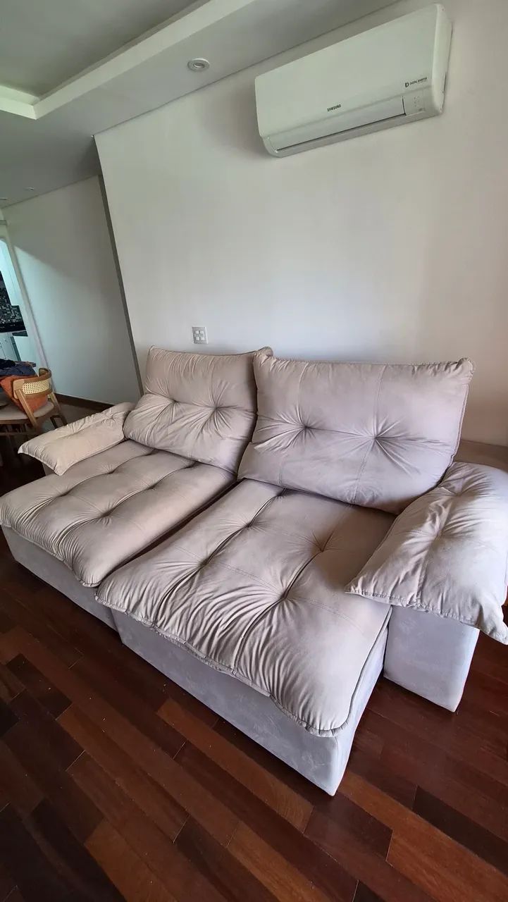 Sofá 4 lugares Retrátil super confortável  - Foto 2