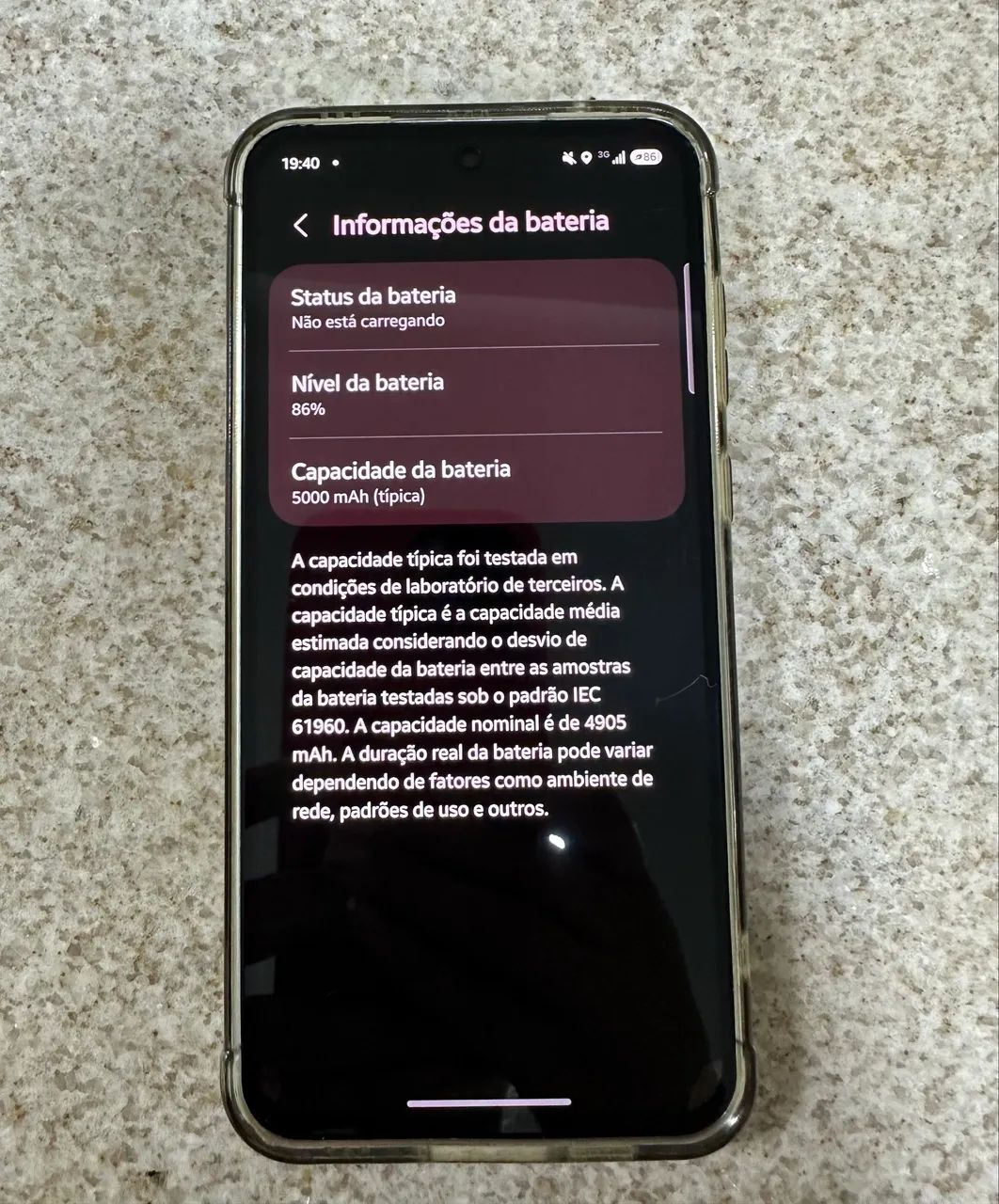 Samsung A55  memória de 256g - Foto 5