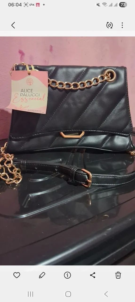 bolsa pequena novinha