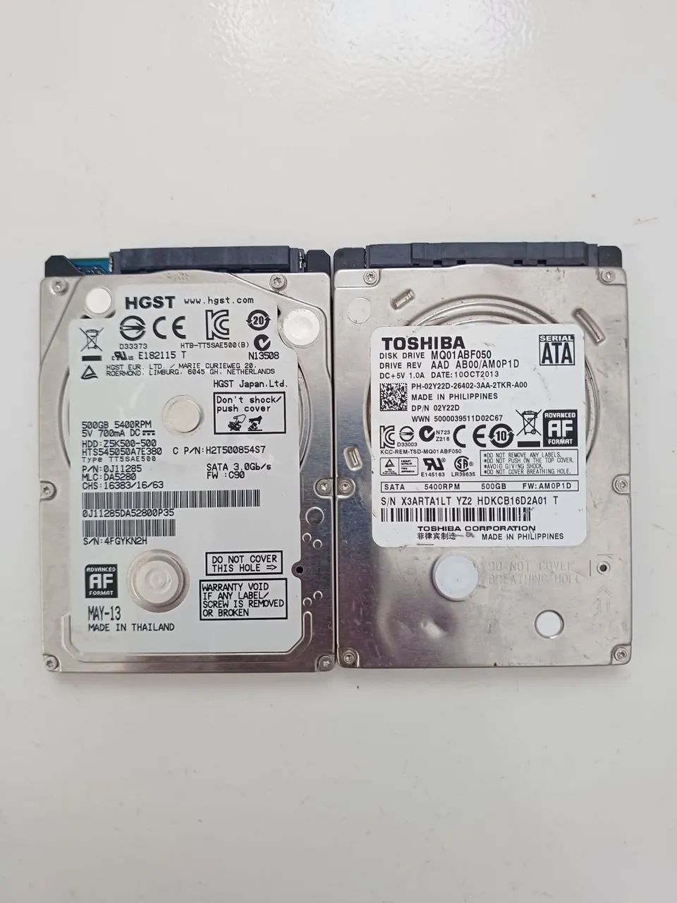 2 hds 500gb  notebook  - Foto 2