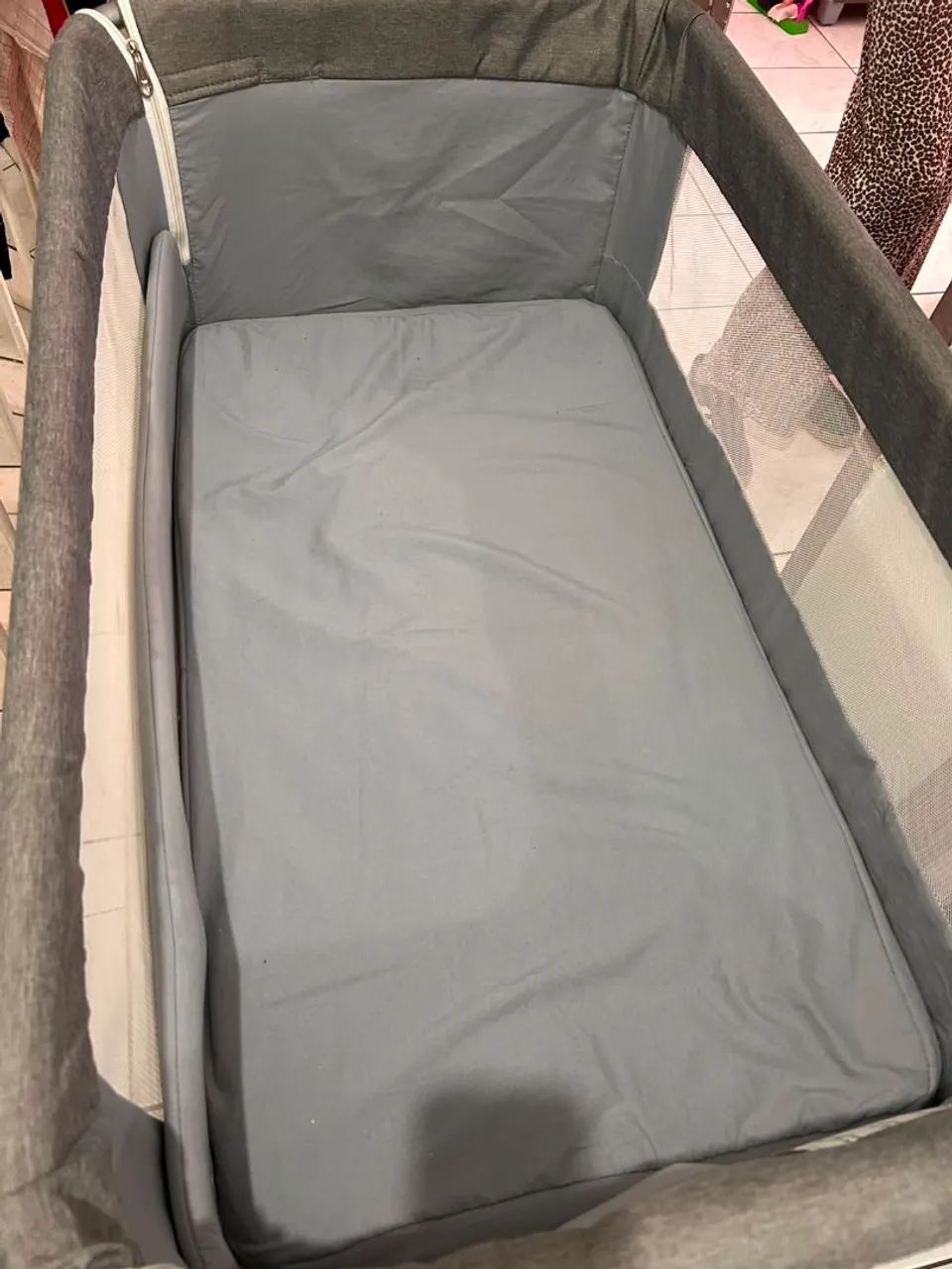 Berço e balanço kababy portátil - Foto 4