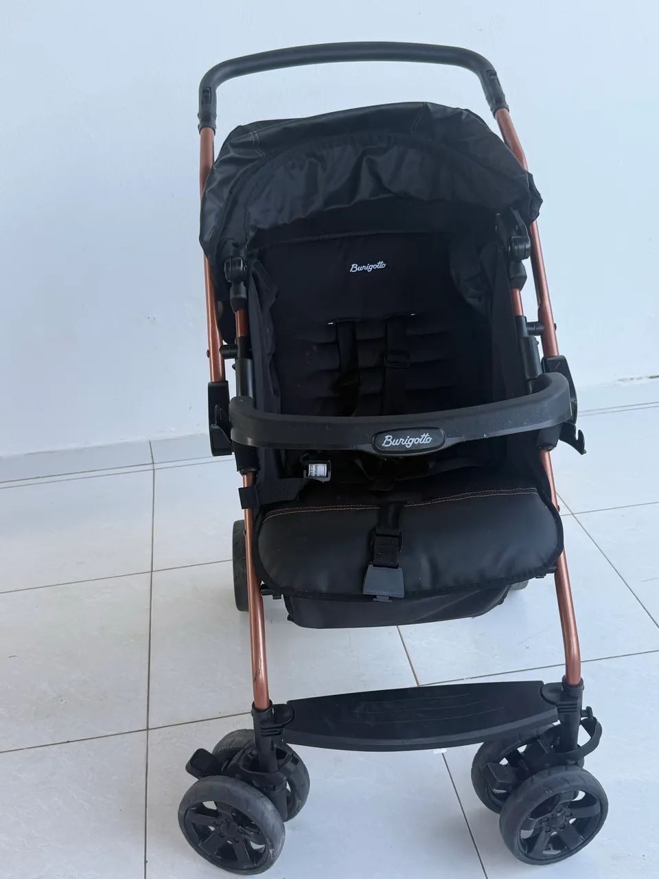 Carrinho de bebê e bebê conforto burigotto - Foto 5
