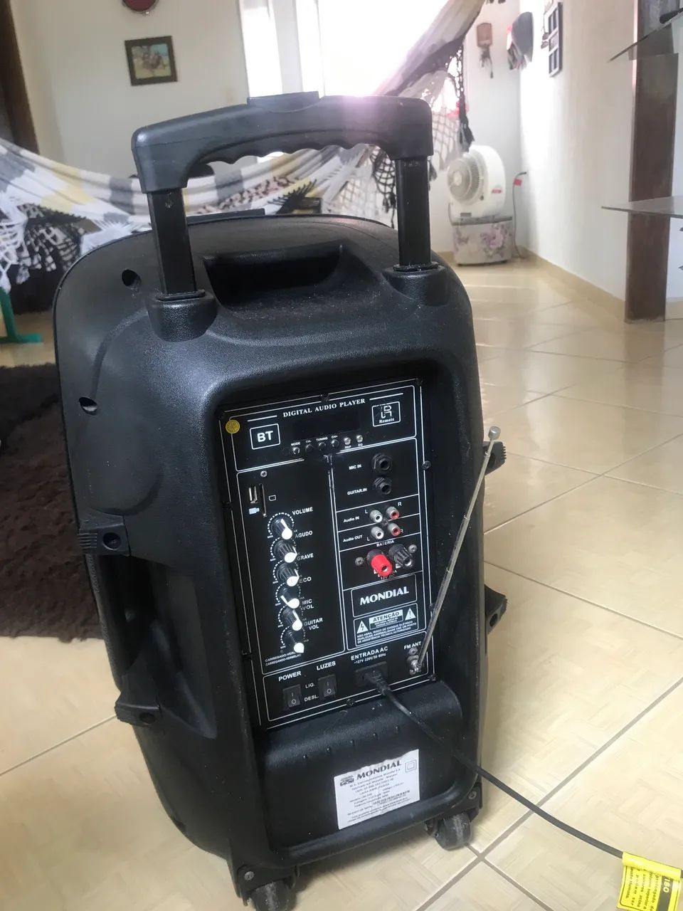 CAIXA DE SOM MONDIAL 550W - Foto 2