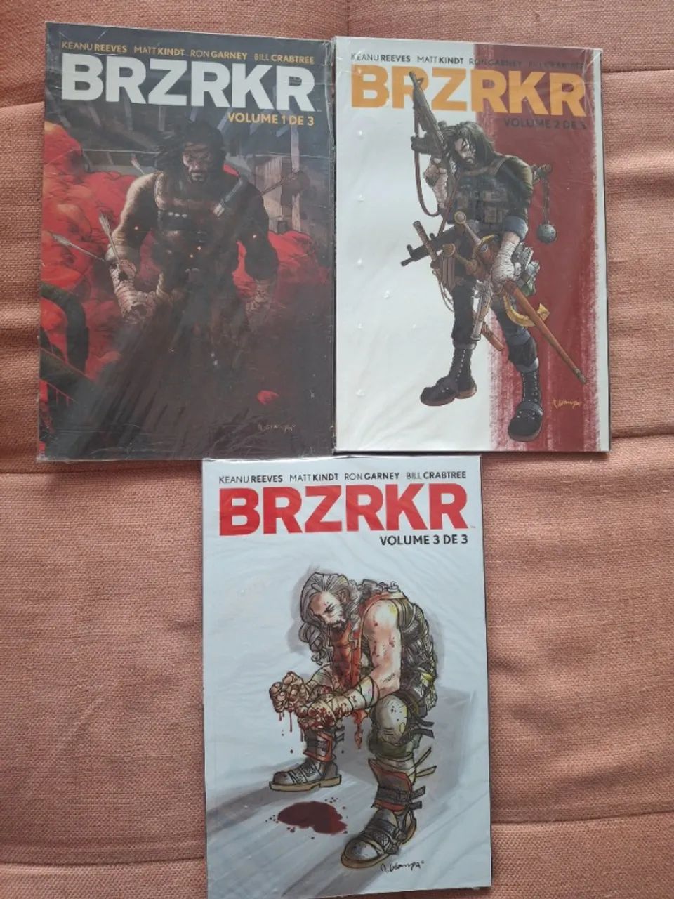 Brzrkr completo vol 1 ao 3