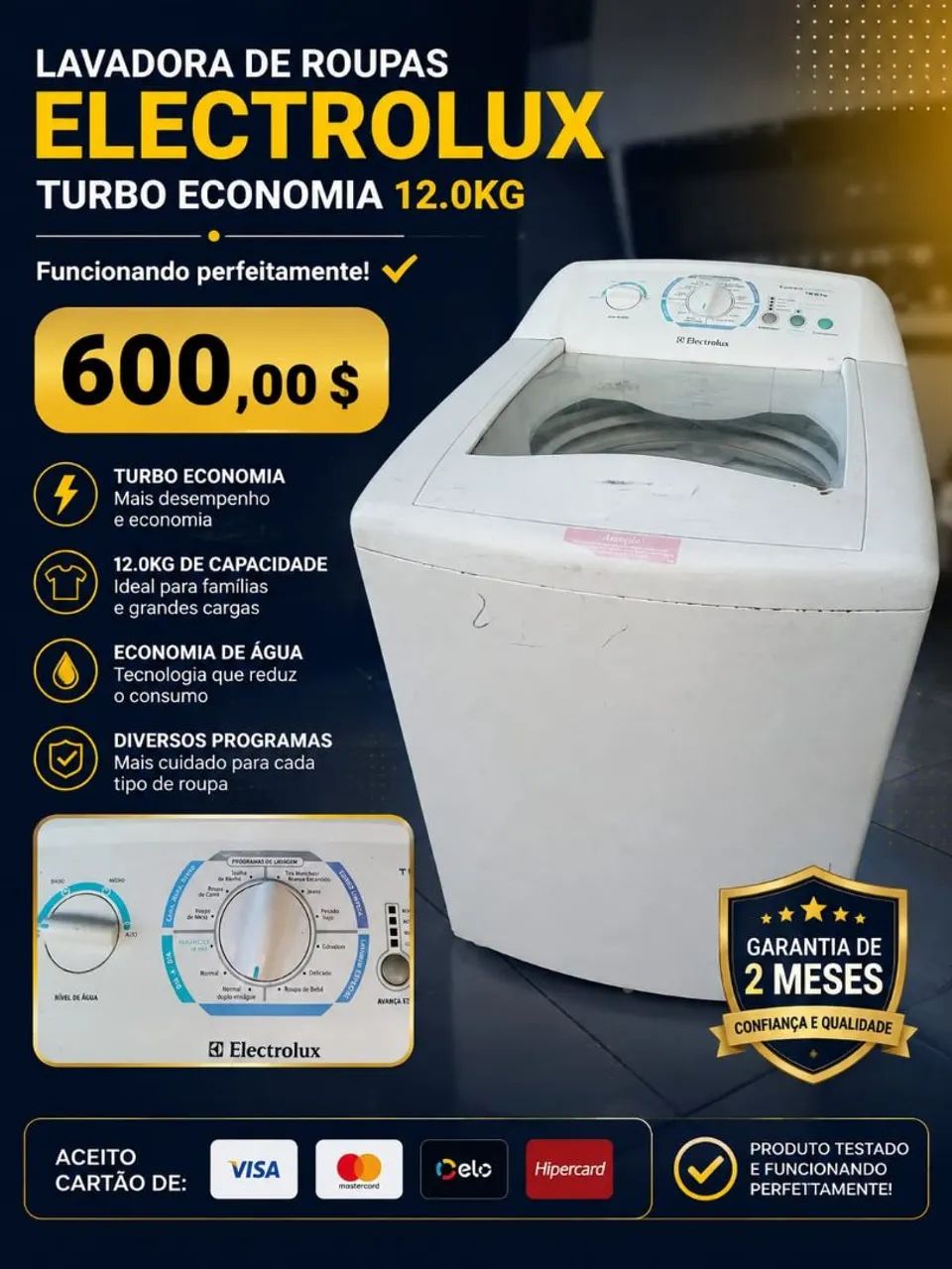 Máquina de lavar...