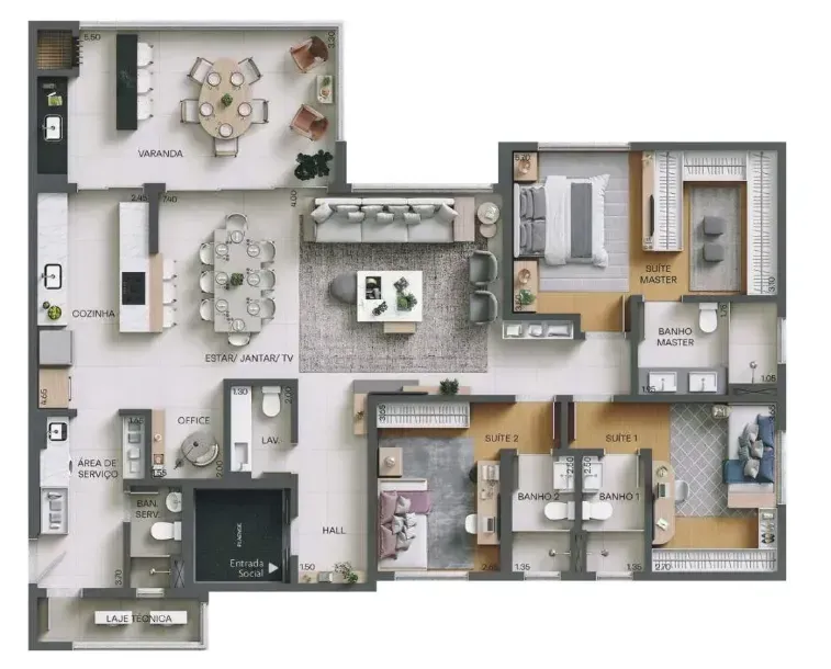 PLANTA 171m²
