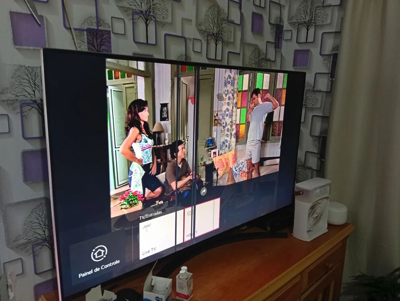 Smart TV LG 55" 4K IPS NanoCell 86 WiFi Bluetooth HDR Inteligência Artificial ThinQA - Foto 4