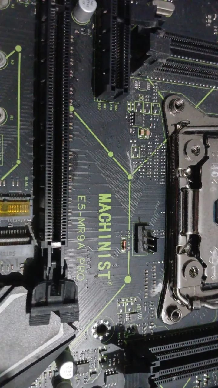 MACHINIST MR9A PRO x99 placa mãe + Processador e5-2680V4 - Foto 2