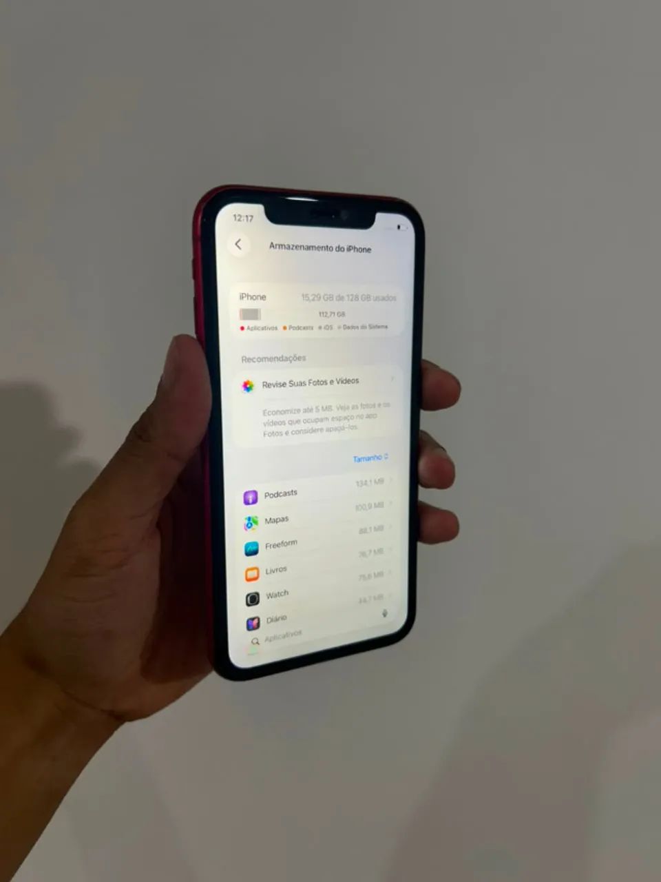 iPhone 11 Vermelho 128 GB  - Foto 5
