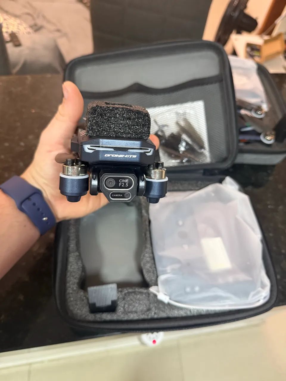 Drone xaomi gt8 controle de tela - Foto 2
