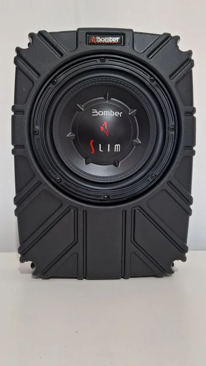 Caixa slin Bomber amplificada com sub 8" - Foto 2