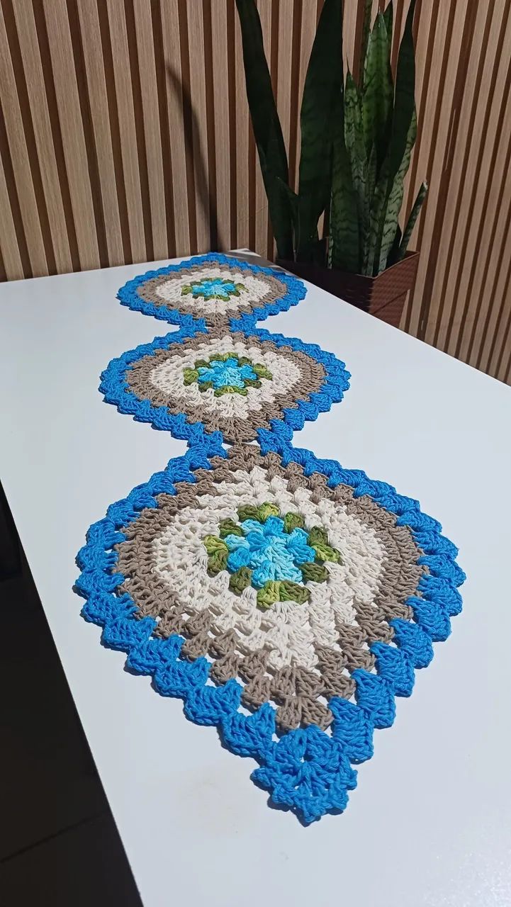 Croche Trilho de mesa 
