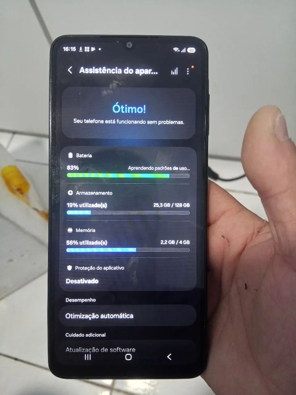 Samsung a07 resistente a água na caixa  - Foto 2
