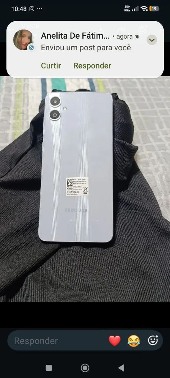 Vendo celular Samsung A05 128gb . Muito conservado 
