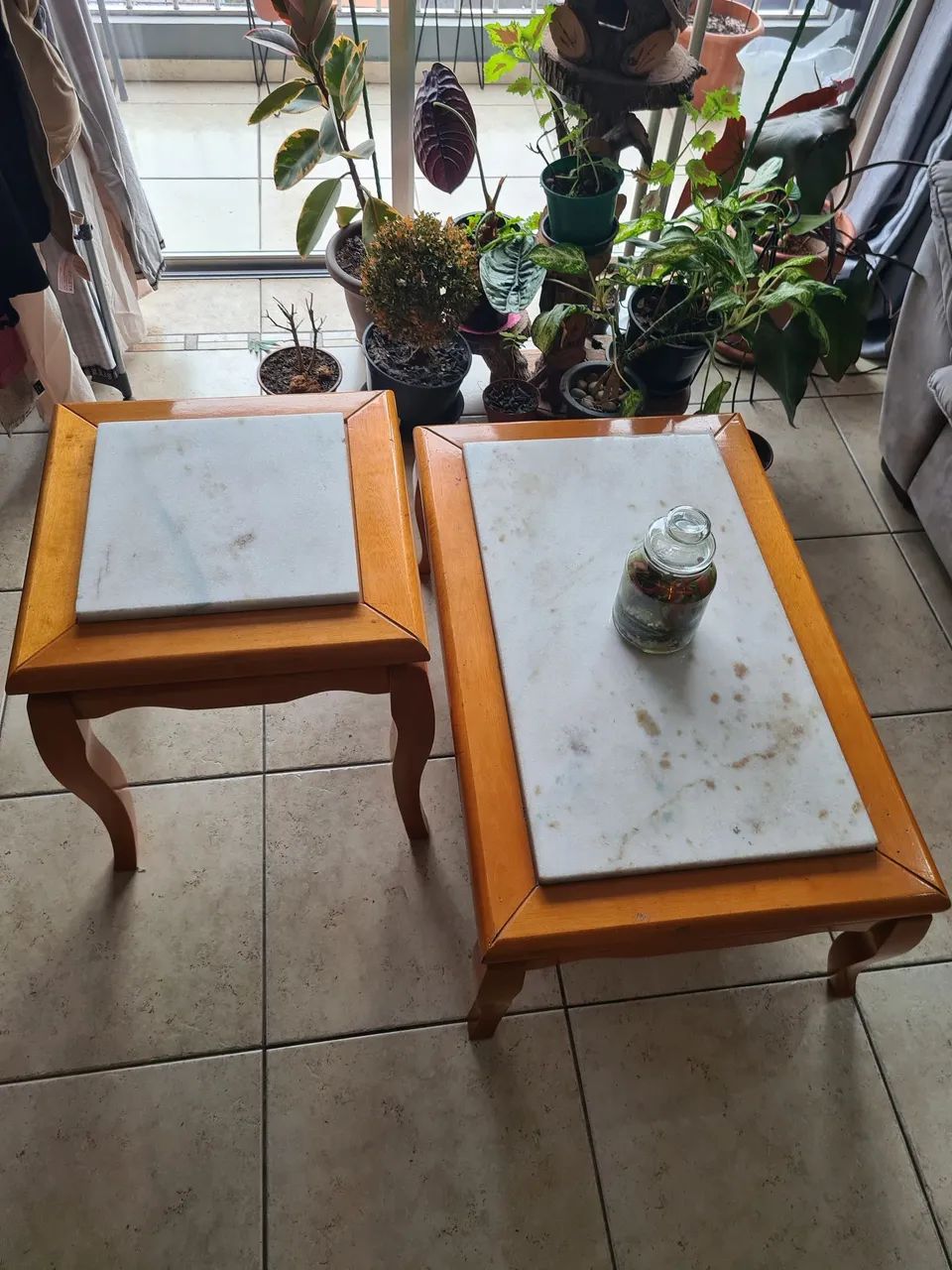 Conjunto mesa de canto e mesa de centro - Foto 2