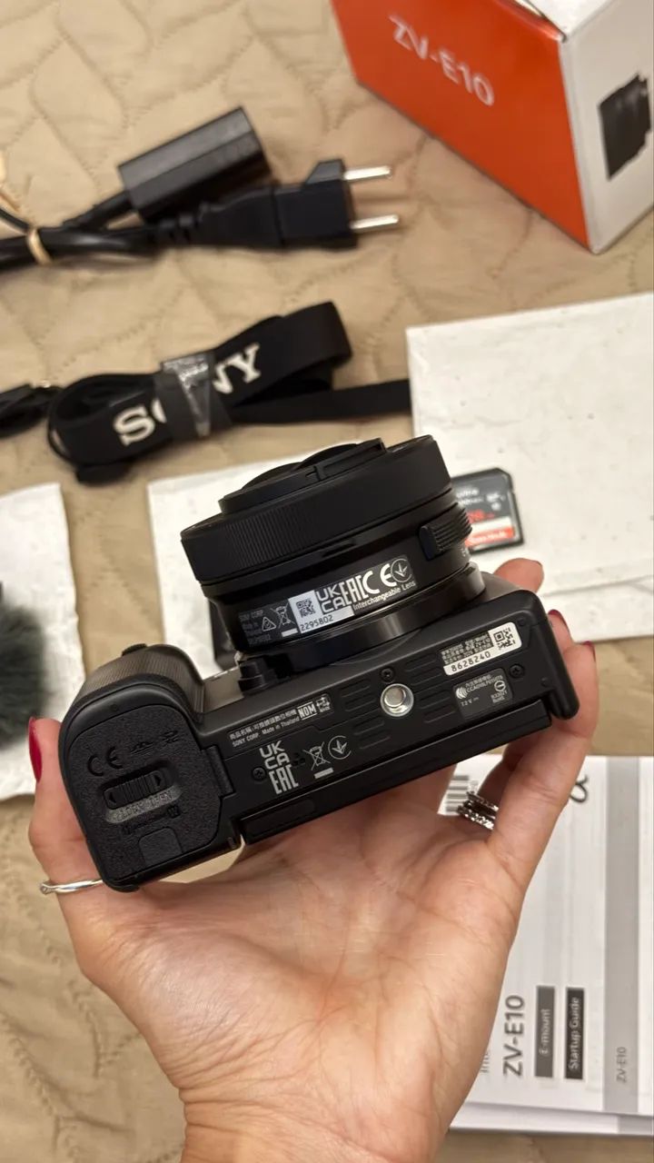 Câmera Sony ZVE10 - Foto 3