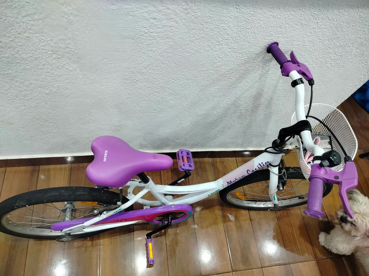 Vendo bicicleta infantil aro 20 semi nova  - Foto 2